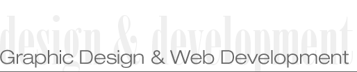 Graphic Design & Web Development
